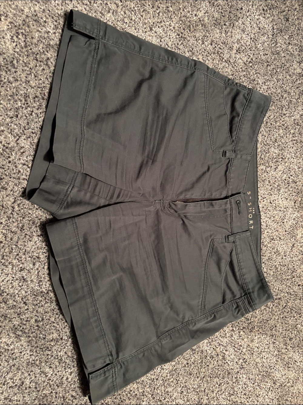 Women’s Olive Green Stretch Shorts